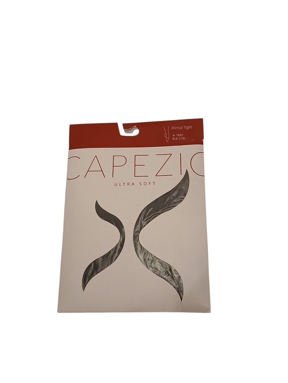 Capezio Black Ultra Soft Stirrup Tight Size L/XL